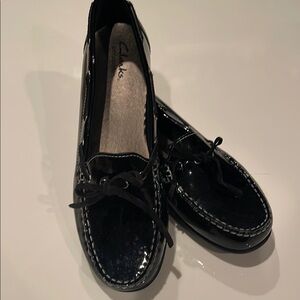Clarks Women's Black Loafers